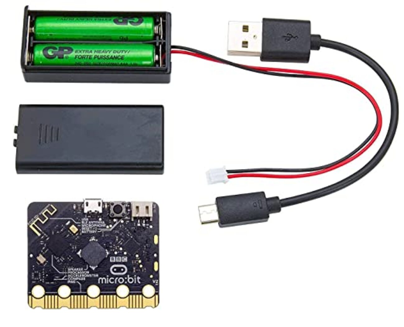 BBC Micro: bit V2.2 Go Pocket-Sized Codeable Computer Kit