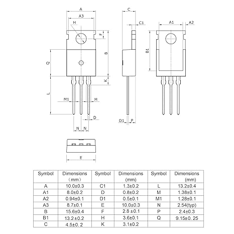 MOSFET IRF740 (10 PIECES )