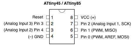Attiny85 Mini USB Flash Drive