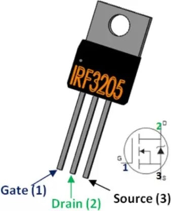 MOSFET IRF3205 10 PIECES