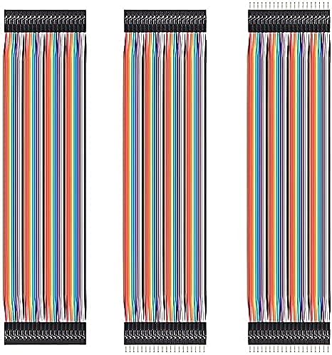 Male To Male, Female To Female, Male To Female Dupont Cable Jumper Wire-Multi colour