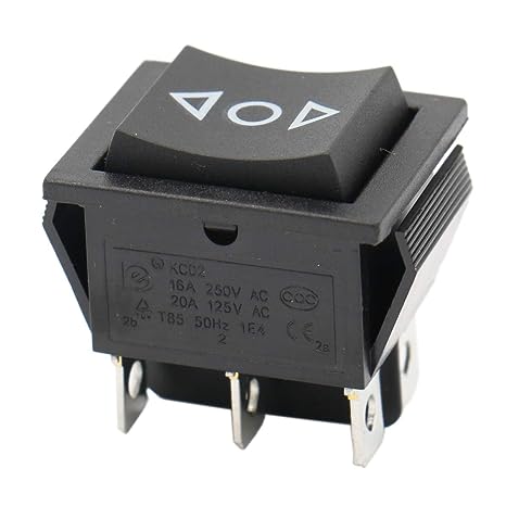 DPDT Window Rocker Switch 6-Pin