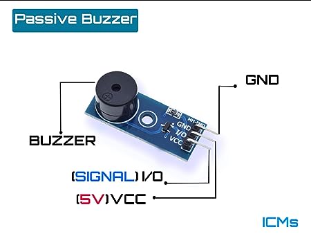 Passive Buzzer Module Low Level-Triggered the Sound Module Buzzer Control